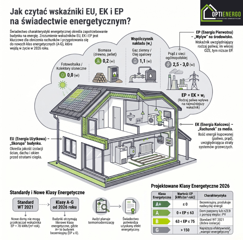 Jak czytać wskaźniki EU, EK, EP