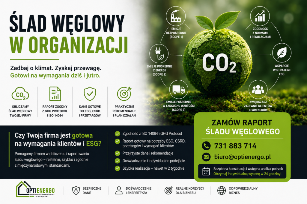 Ślad węglowy organizacji